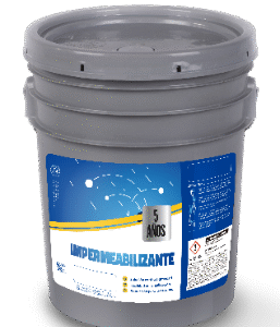IMPERMEABILIZANTE ACRILICO ELASTOMERICO FIBRATADO DRY 5 AÑOS